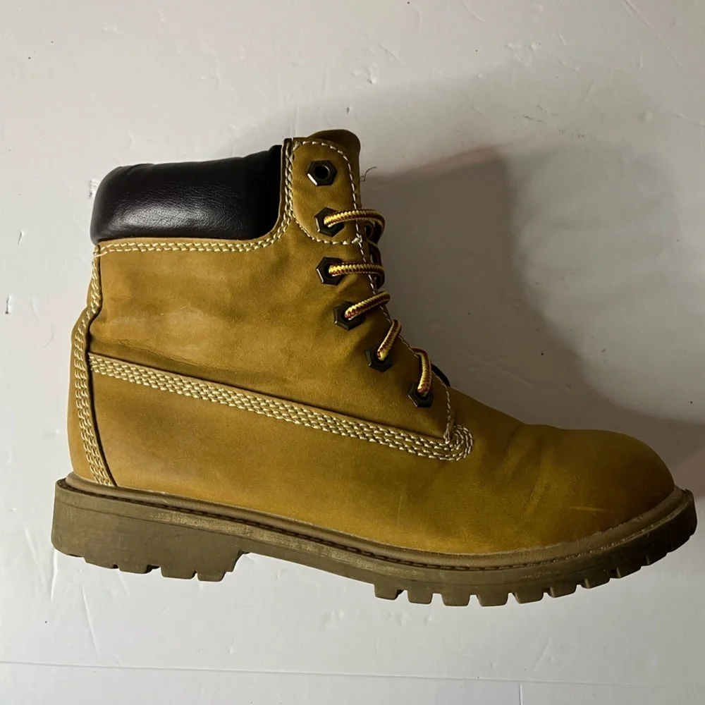 Esprit Women’s Tan Lace-Up Work Boots Size 7.5 - Picture 14 of 14